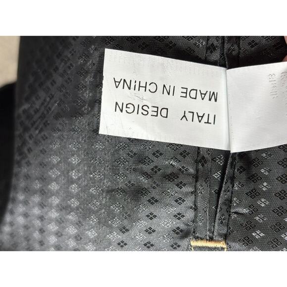 Insomnia Blazer Jacket Mens Medium Wine Red Sequin Shawl Collar Party Prom M205 - Picture 6 of 9